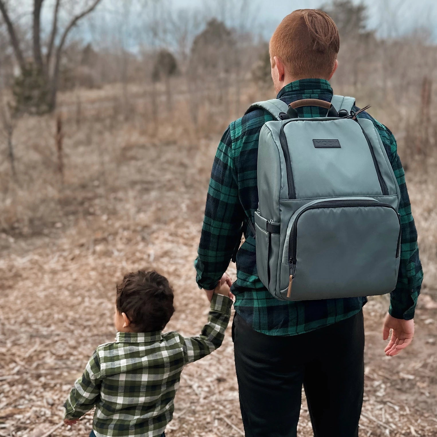 Parent Pack Diaper Bag in Pine - Doodlebug's Children's Boutique