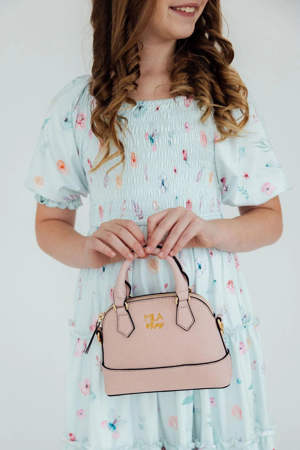Light Pink Shimmer Purse - Doodlebug's Children's Boutique
