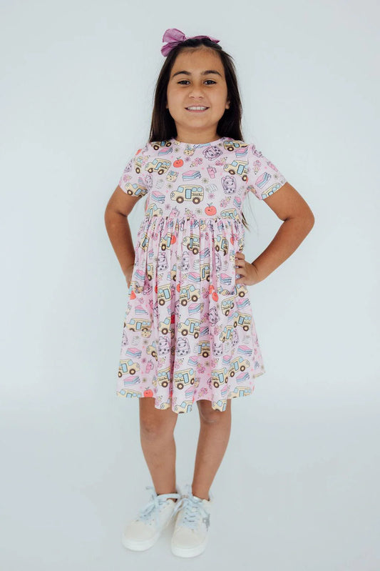 Playground Princess Pocket Twirl Dress - Doodlebug's Children's Boutique
