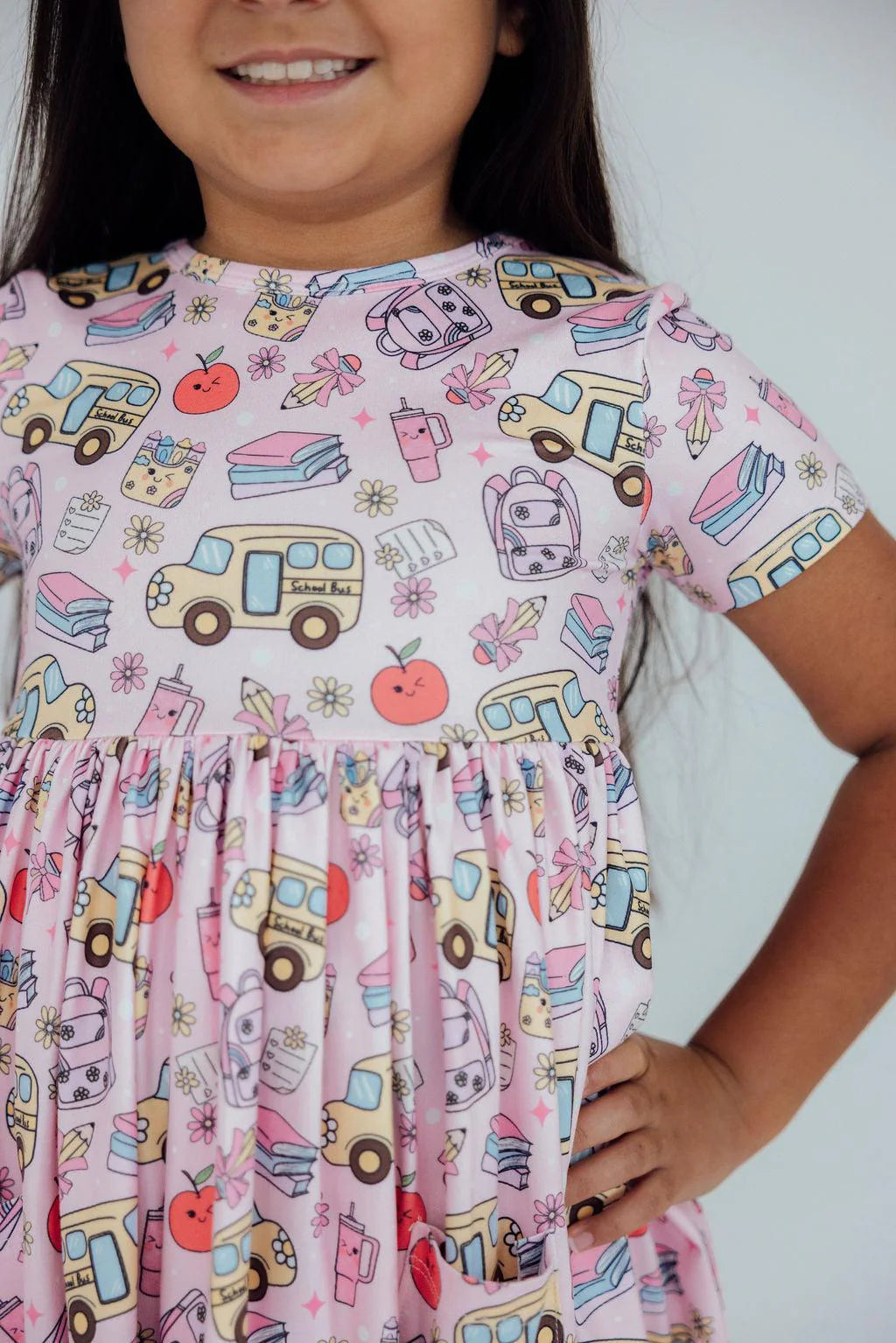 Playground Princess Pocket Twirl Dress - Doodlebug's Children's Boutique