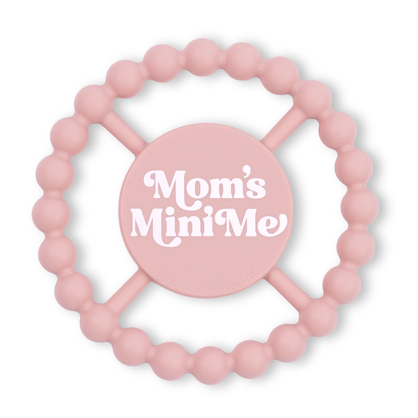 Mom's Mini Me Happy Teether - Doodlebug's Children's Boutique