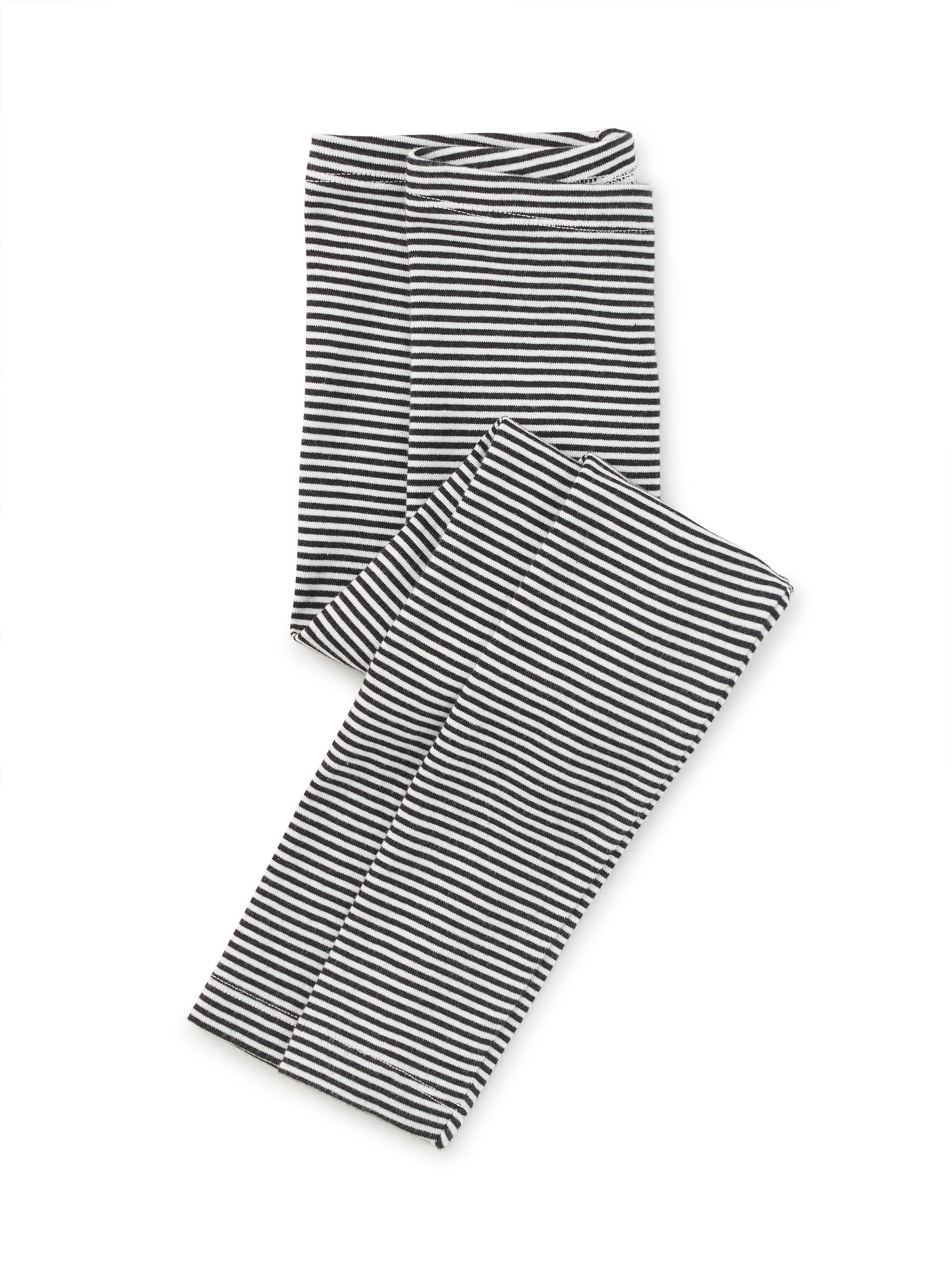 Striped Leggings in Jet Black - Doodlebug's Children's Boutique