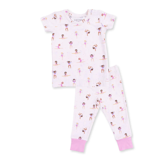 Tiny Tumblers Short Sleeve Loungewear Set - Doodlebug's Children's Boutique