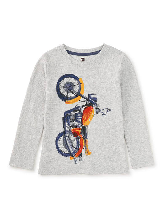 Motor Bike Graphic Tee - Doodlebug's Children's Boutique