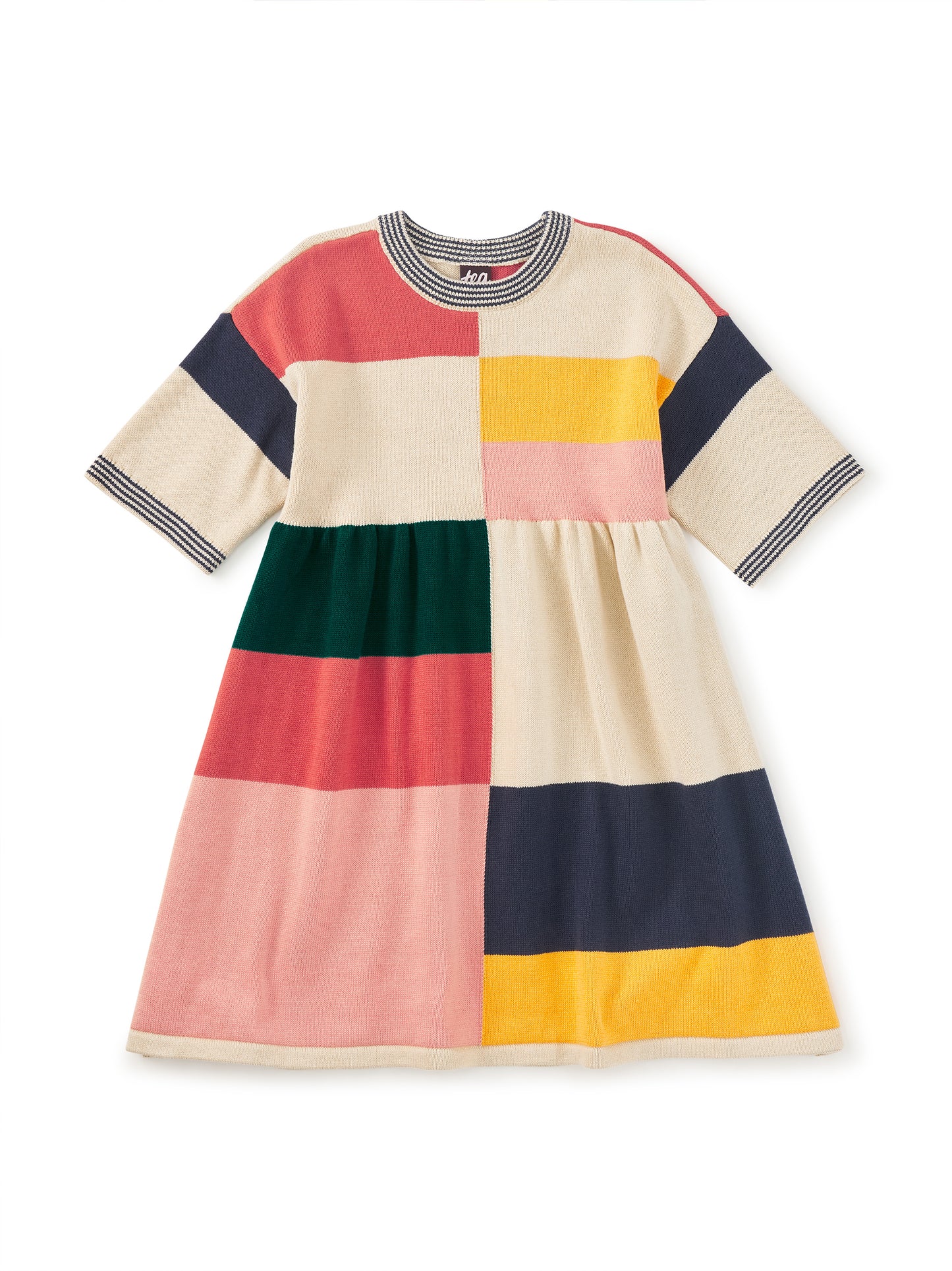 Colorblock Sweater Dress - Doodlebug's Children's Boutique