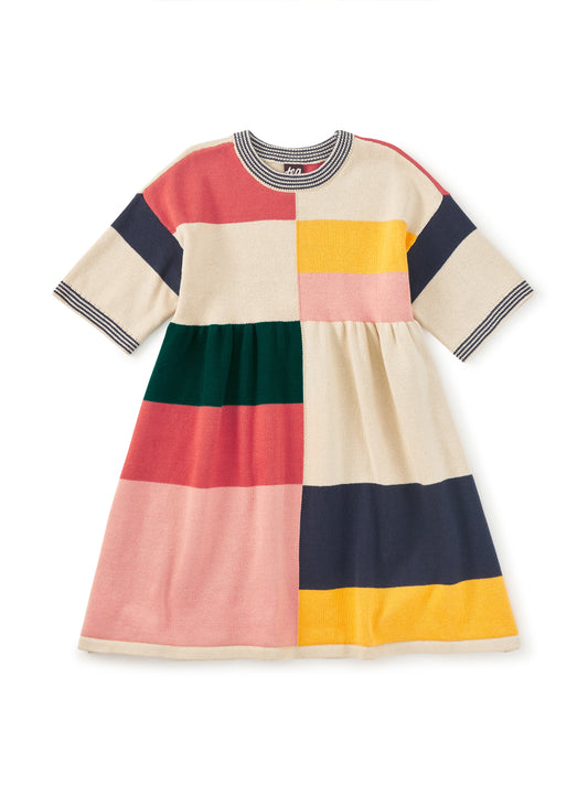 Colorblock Sweater Dress - Doodlebug's Children's Boutique