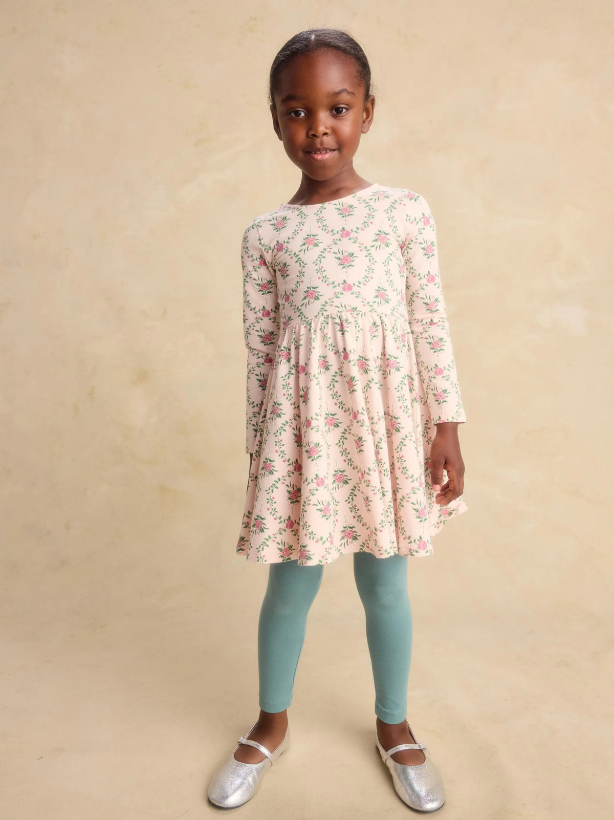 Wallpaper Floral Ballet Dress - Doodlebug's Children's Boutique