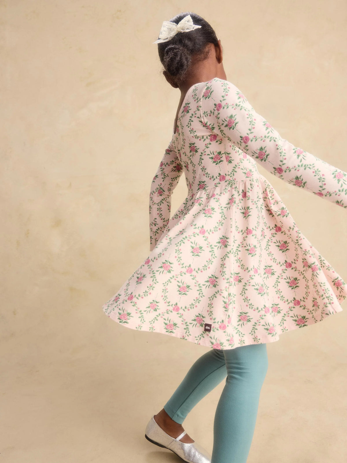 Wallpaper Floral Ballet Dress - Doodlebug's Children's Boutique