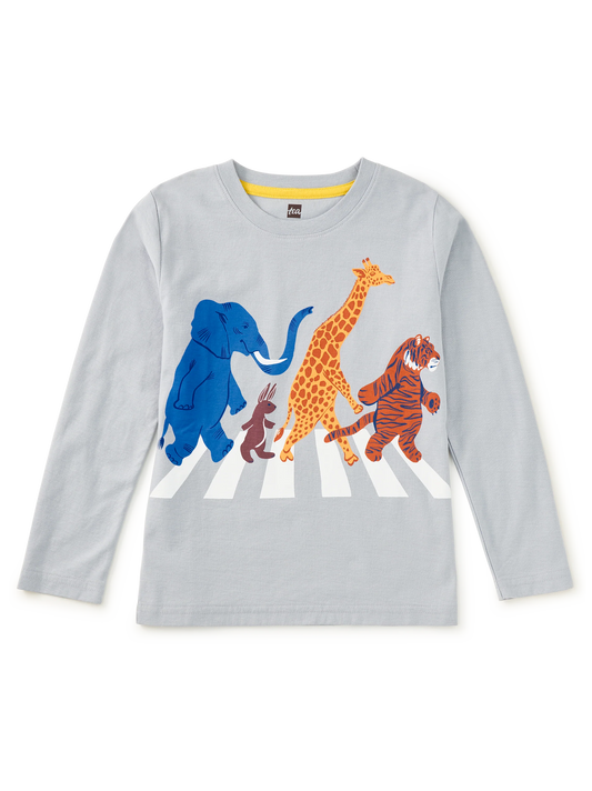 Abbey Road Animals Long Sleeve Tee