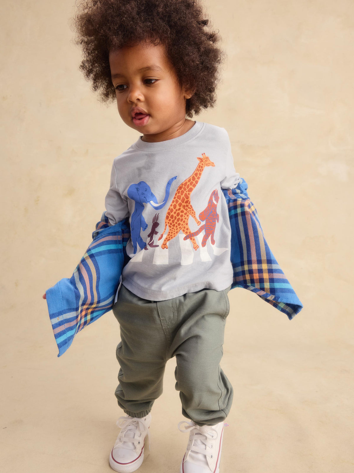 Abbey Road Animals Long Sleeve Tee