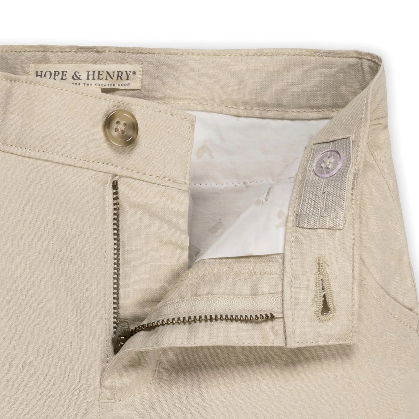 Sand Linen Short - Doodlebug's Children's Boutique