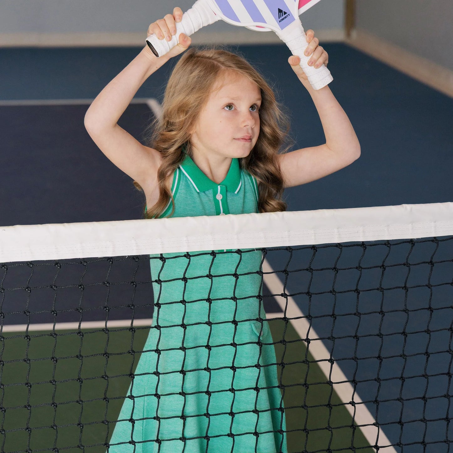 Kelly Green Organic Pique Polo Dress - Doodlebug's Children's Boutique