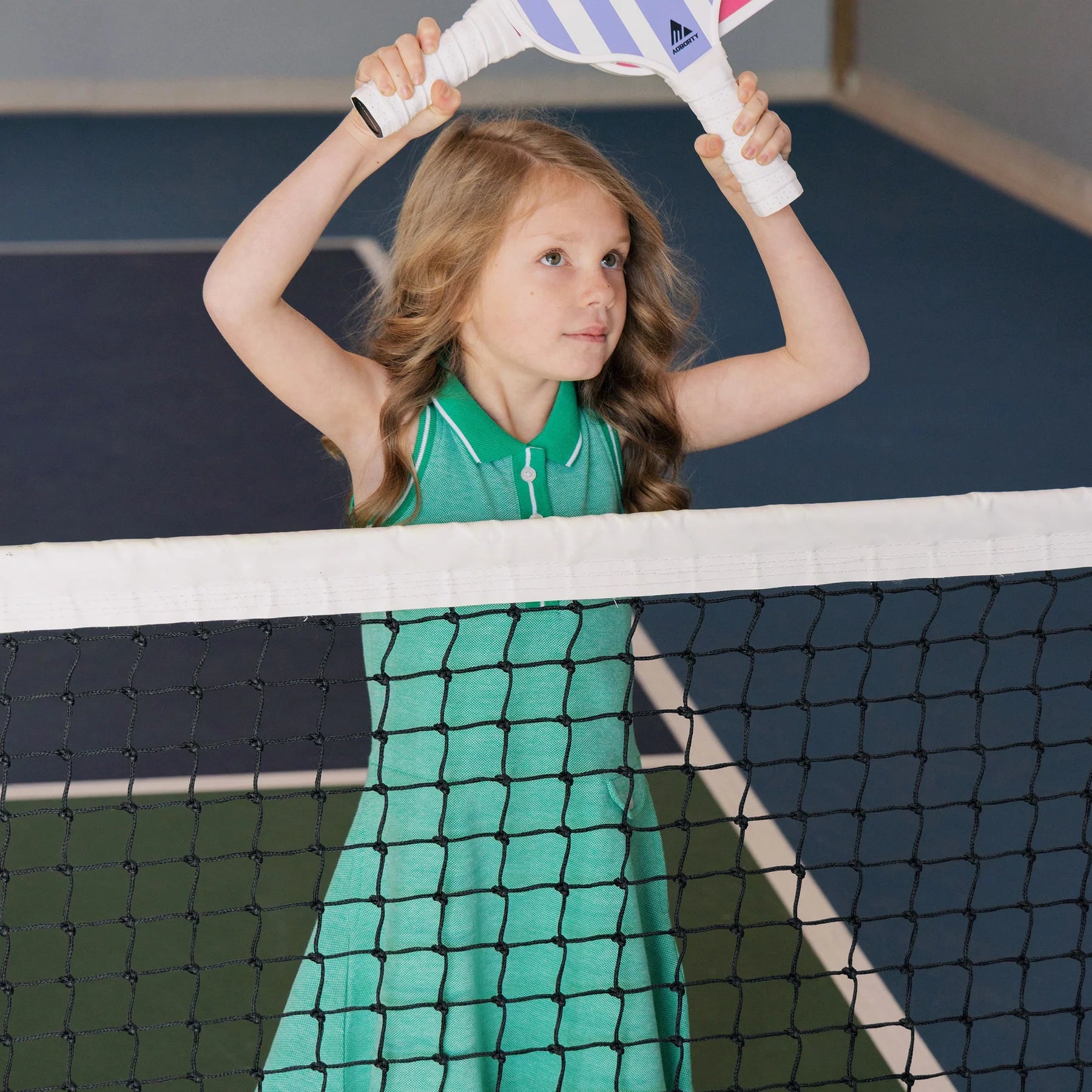 Kelly Green Organic Pique Polo Dress - Doodlebug's Children's Boutique