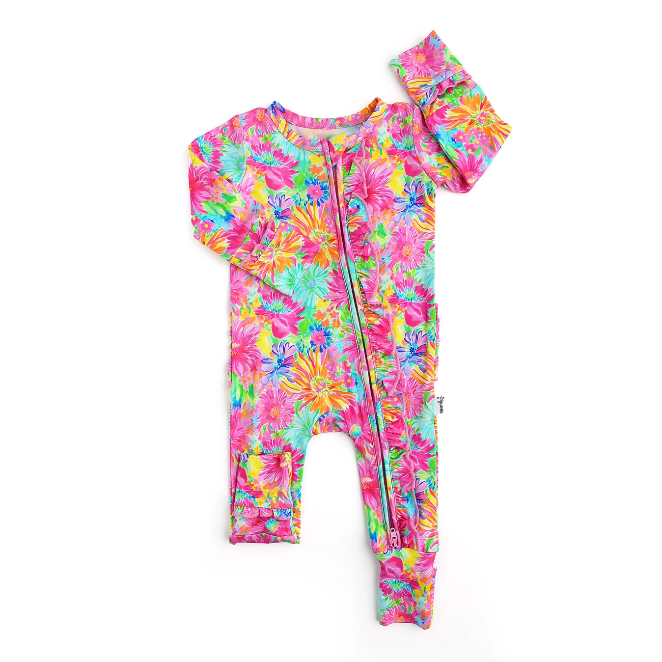 Kimberly Ruffle Zip  - Doodlebug's Children's Boutique