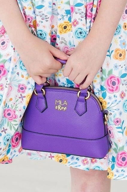 Purple Purse - Doodlebug's Children's Boutique