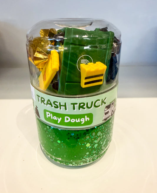 Trash Truck Play Dough
