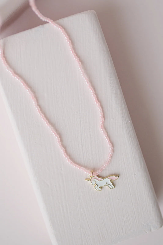 Boutique Unicorn Adorn Necklace  - Doodlebug's Children's Boutique