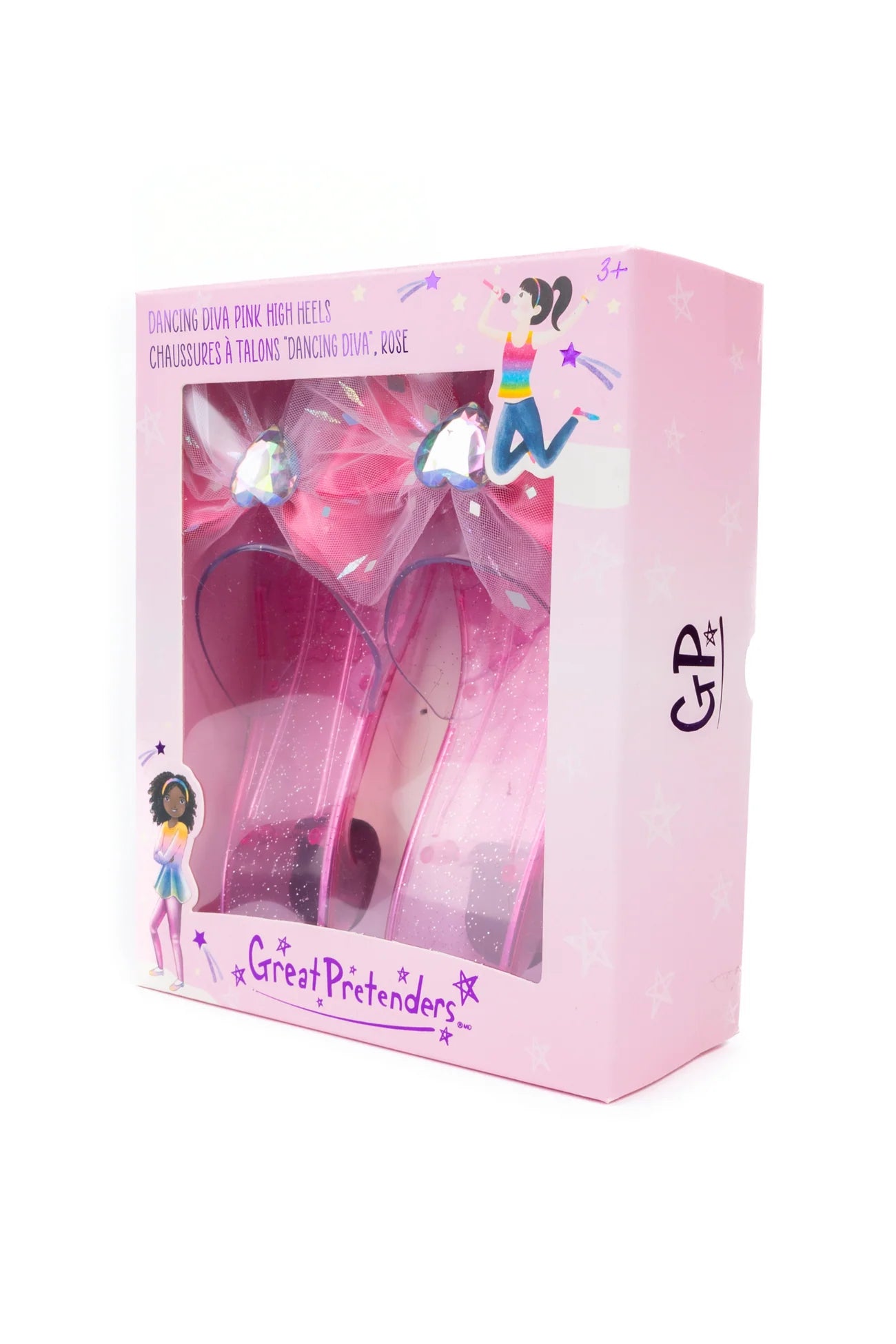 Dancing Diva Pink High Heels - Doodlebug's Children's Boutique