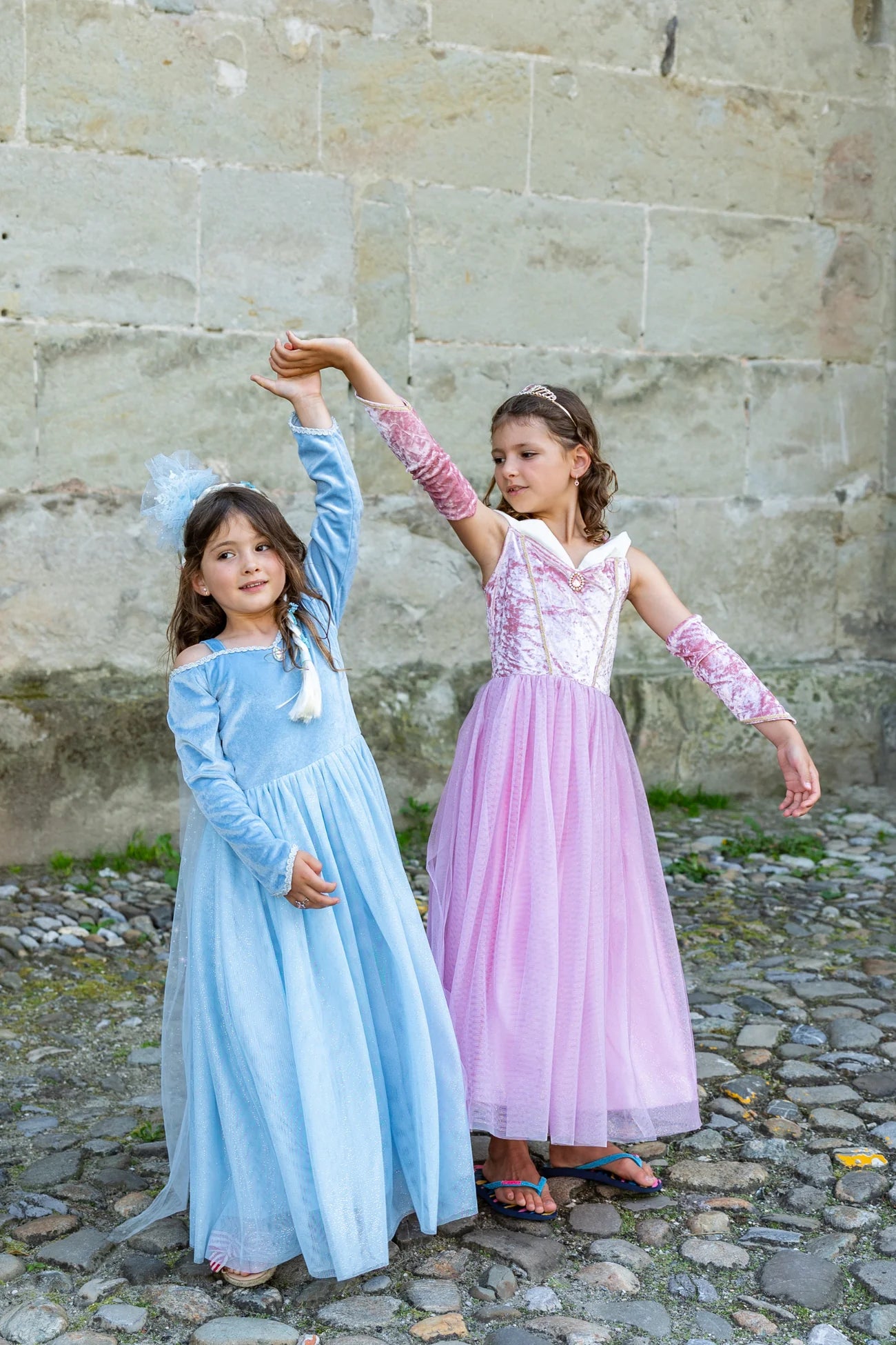 Velvety Soft Sisters Forever Princess Dress - Doodlebug's Children's Boutique