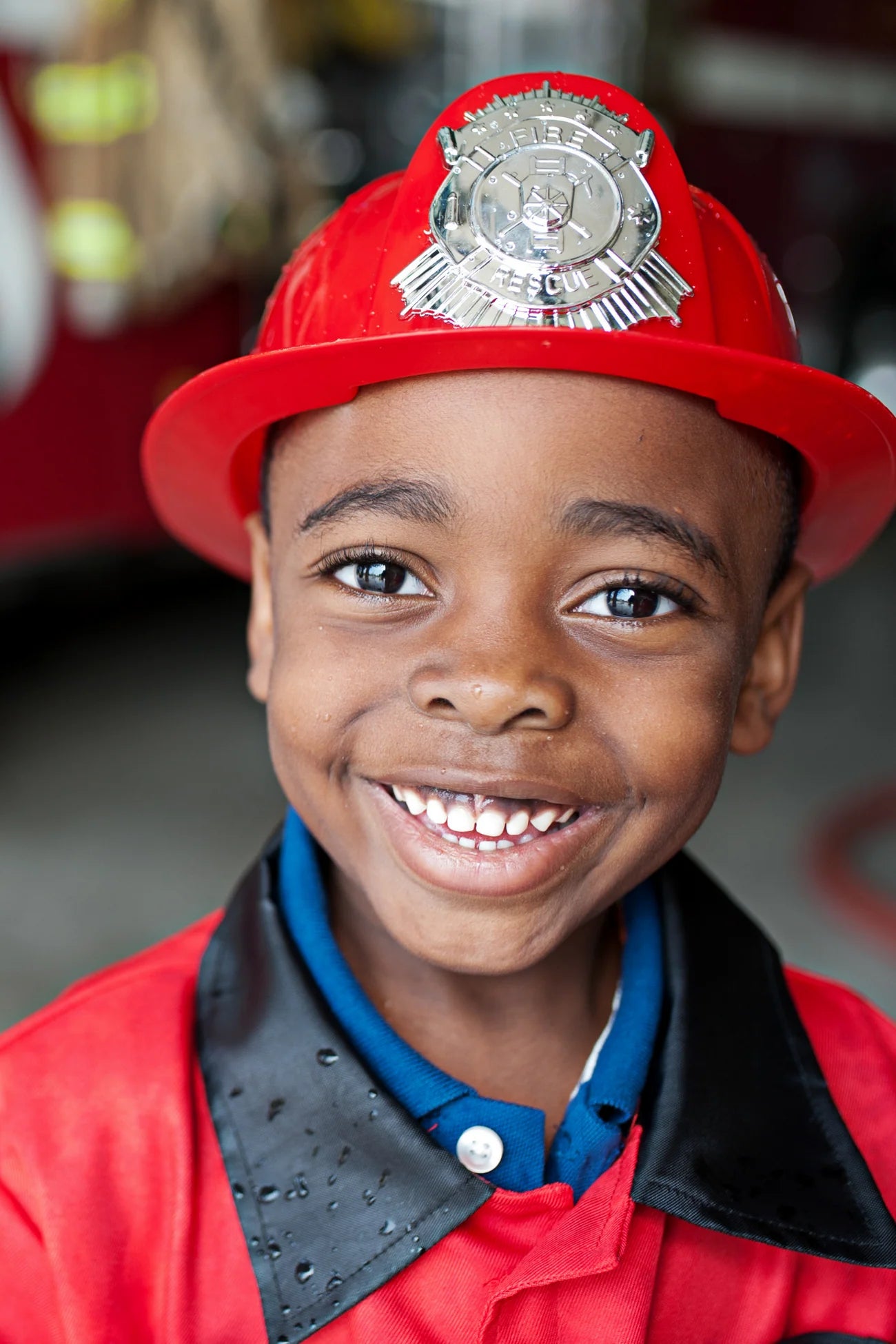 Firefighter Dress-Up Set with Accessories - Doodlebug's Children's Boutique