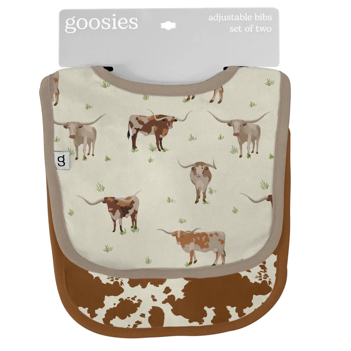 Longhorns Bib Set - Doodlebug's Children's Boutique