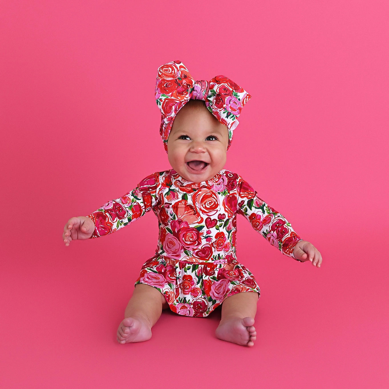 Rose Tutu Baby Dress - Doodlebug's Children's Boutique