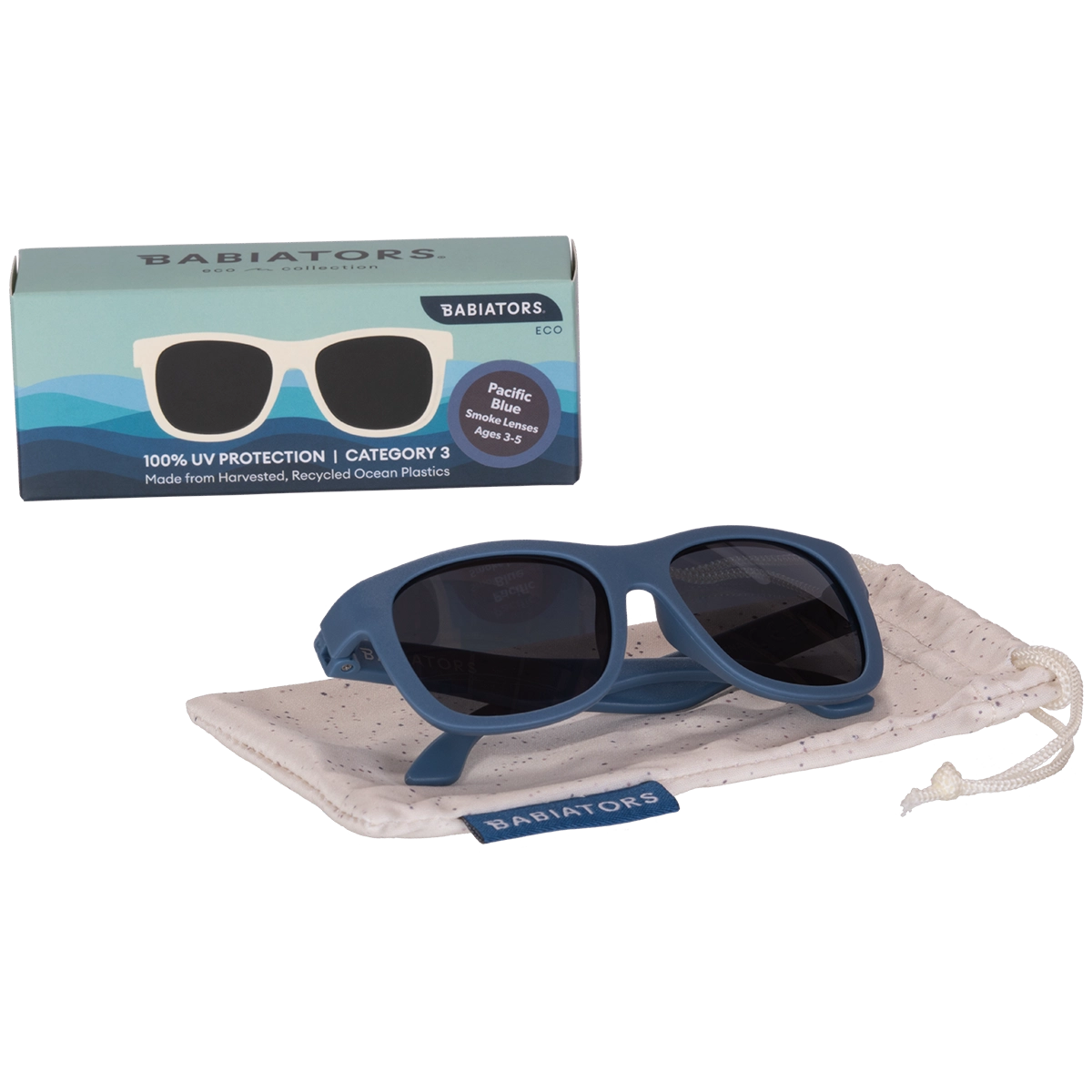 Pacific Blue Navigator Sunglasses  - Doodlebug's Children's Boutique