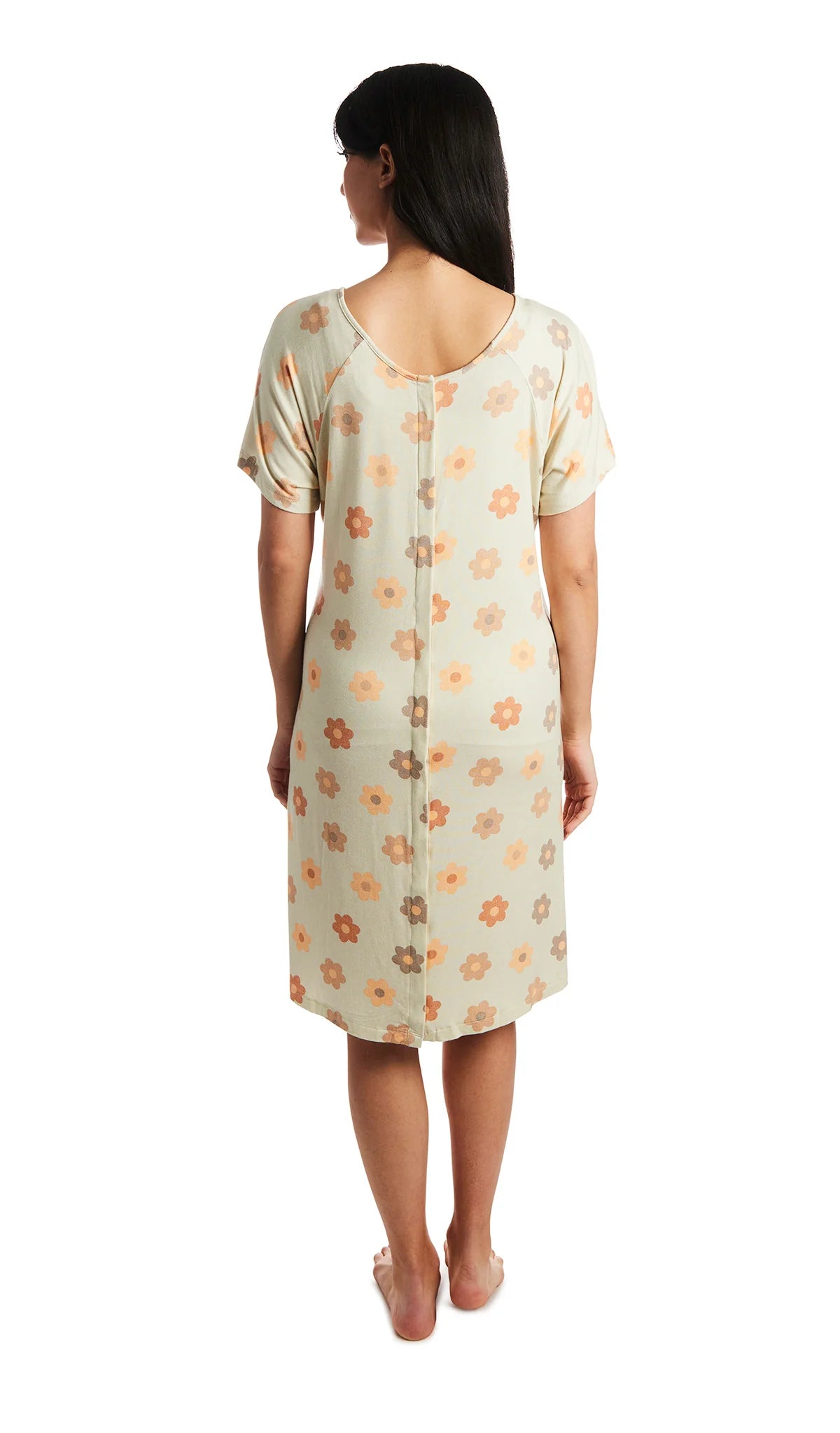 Daisies Rosa Hospital Gown  - Doodlebug's Children's Boutique