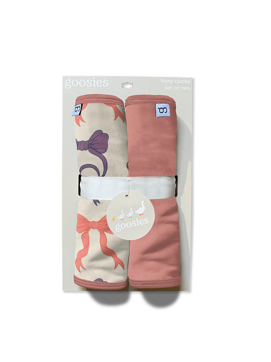 Bows Burp Cloth Set - Doodlebug's Children's Boutique