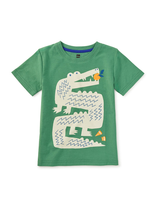 Croc & Citrus Graphic Tee - Doodlebug's Children's Boutique