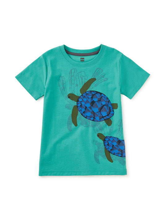 Turtles in Motion Graphic Tee - Doodlebug's Children's Boutique