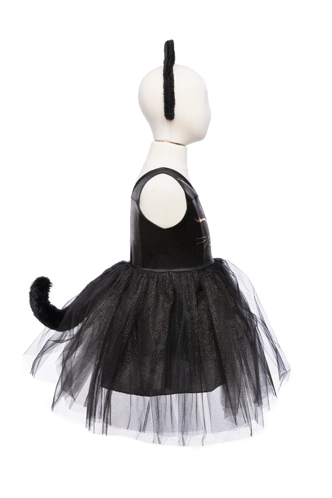 Black Cat Dress & Headband - Doodlebug's Children's Boutique