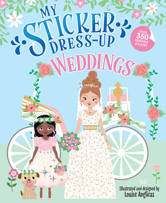 My Sticker Dress-Up Weddings Book  - Doodlebug's Children's Boutique