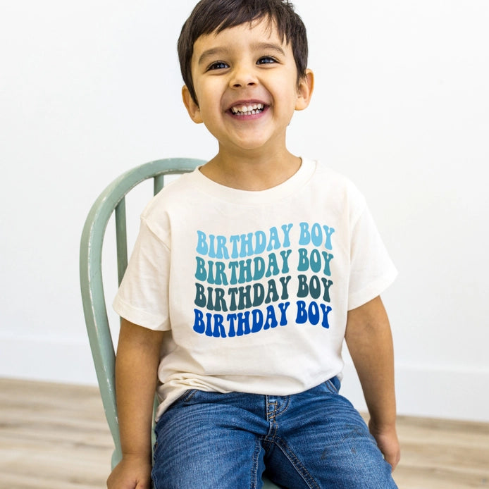 Birthday Boy Tee  - Doodlebug's Children's Boutique