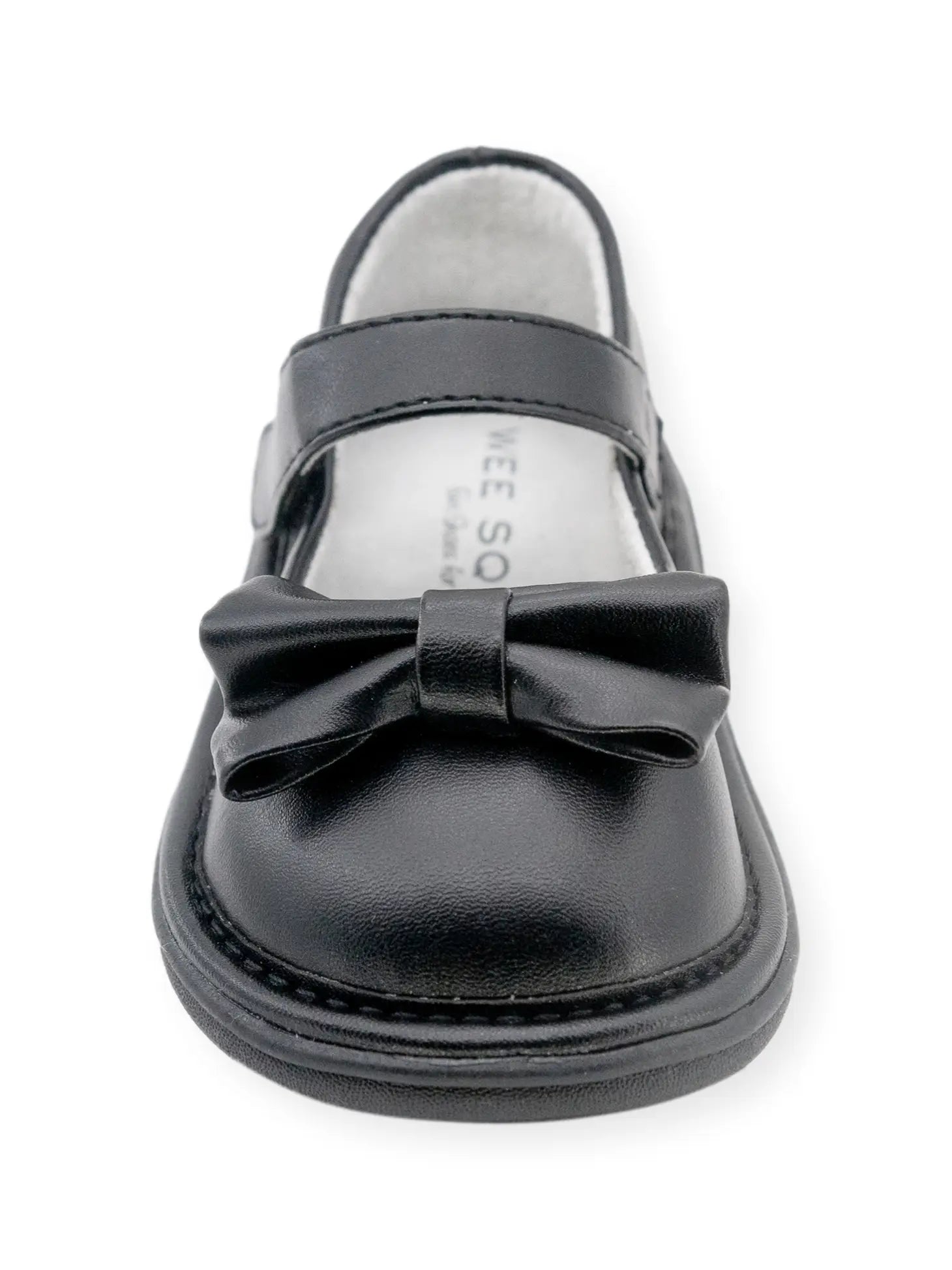 Black Bow Squeaker Shoe  - Doodlebug's Children's Boutique