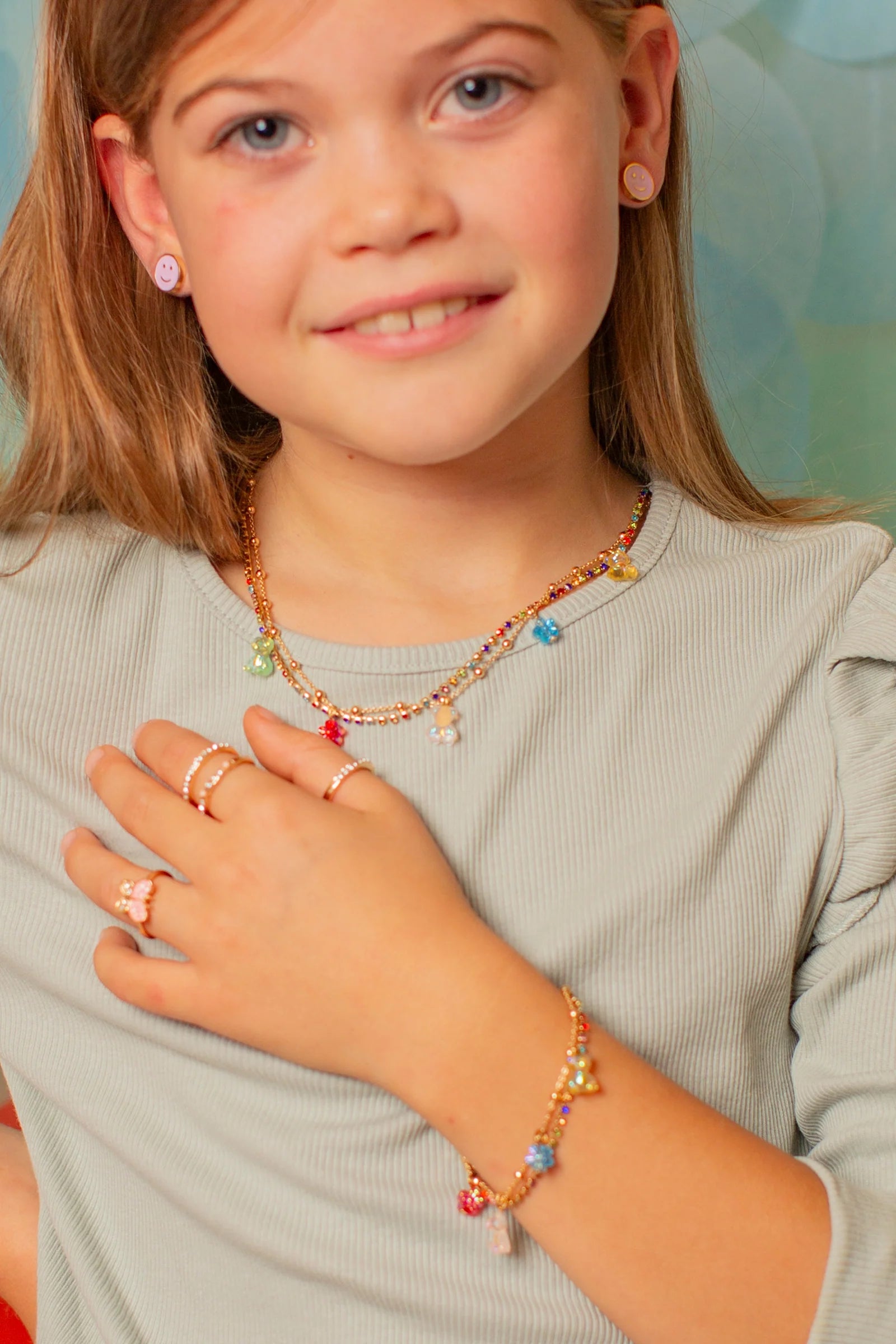 Boutique Chic Gummy Glam Bracelet  - Doodlebug's Children's Boutique