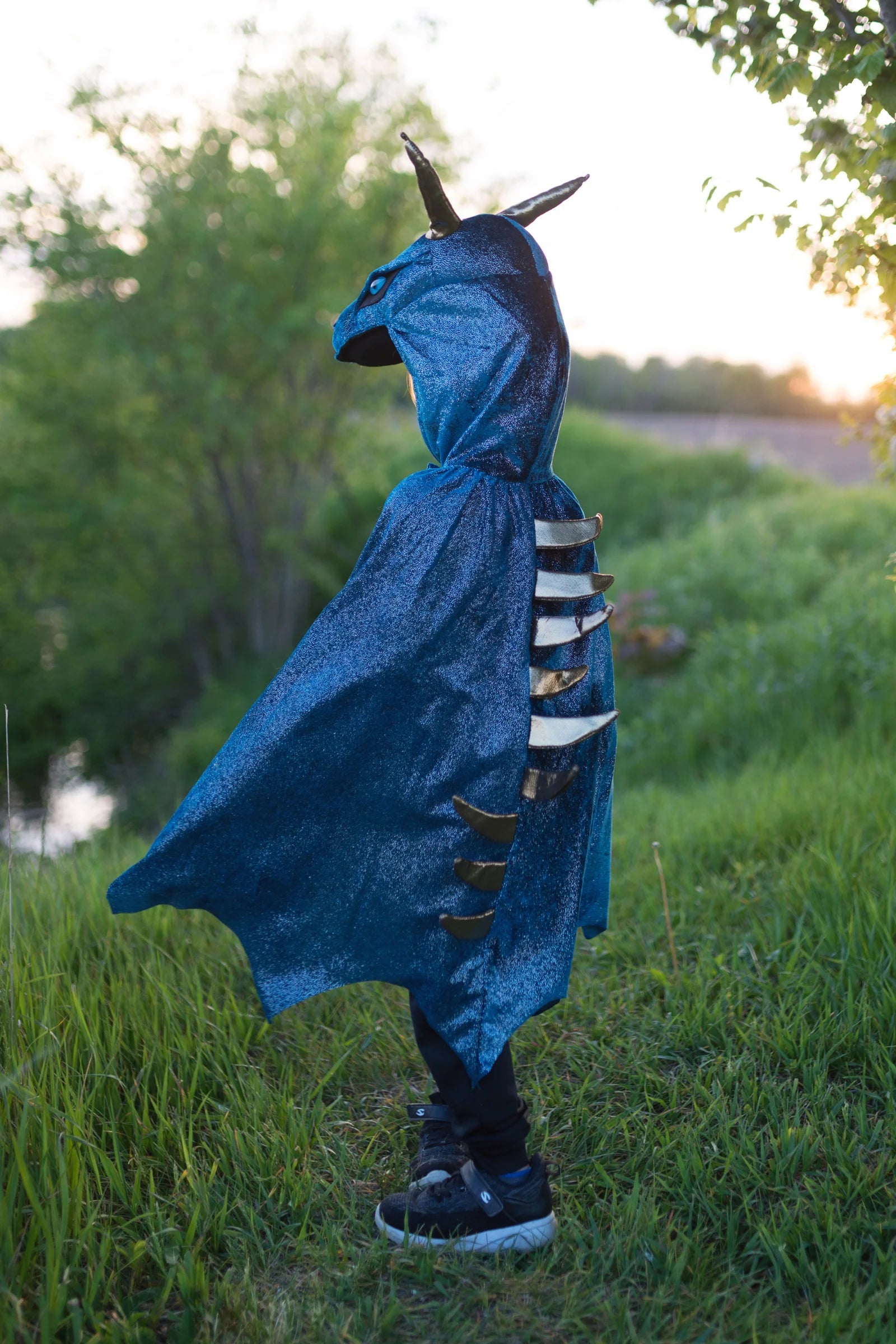 Starry Night Dragon Cape  - Doodlebug's Children's Boutique