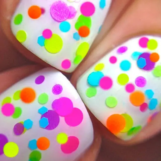 Polka Dot Nail Polish in Flirty - Doodlebug's Children's Boutique