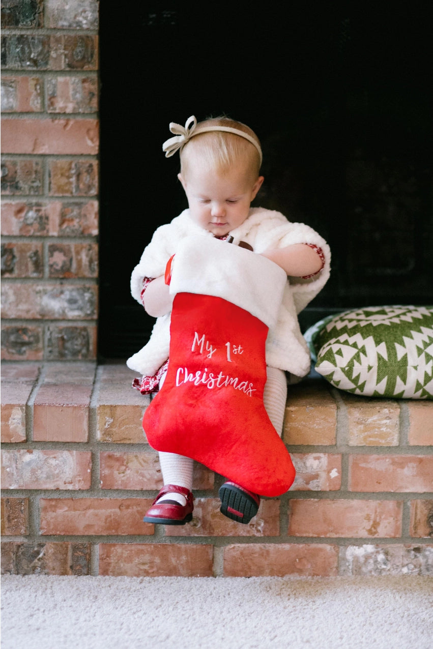 My 1st Christmas Stocking  - Doodlebug's Children's Boutique