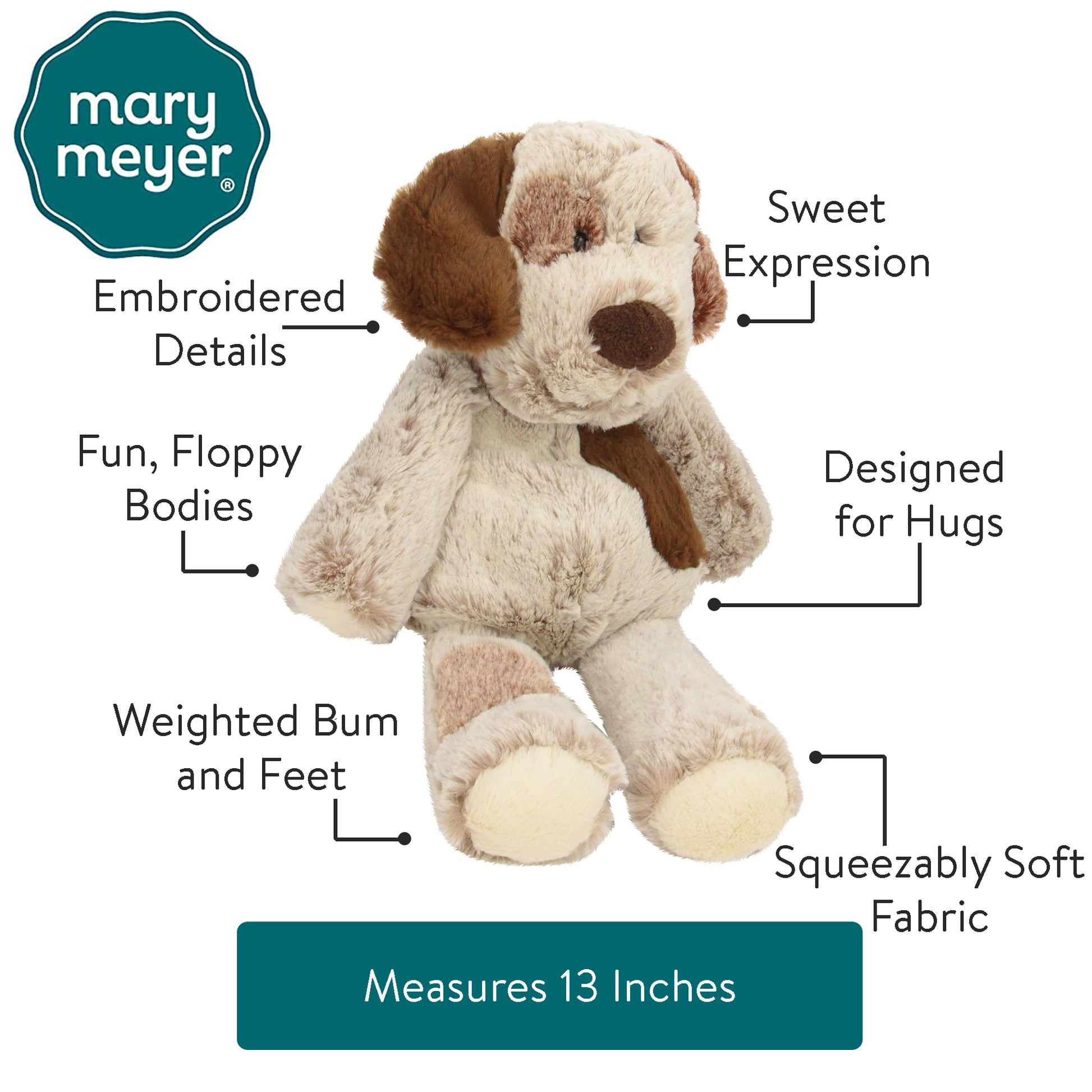 Marshmallow Puppy - Doodlebug's Children's Boutique