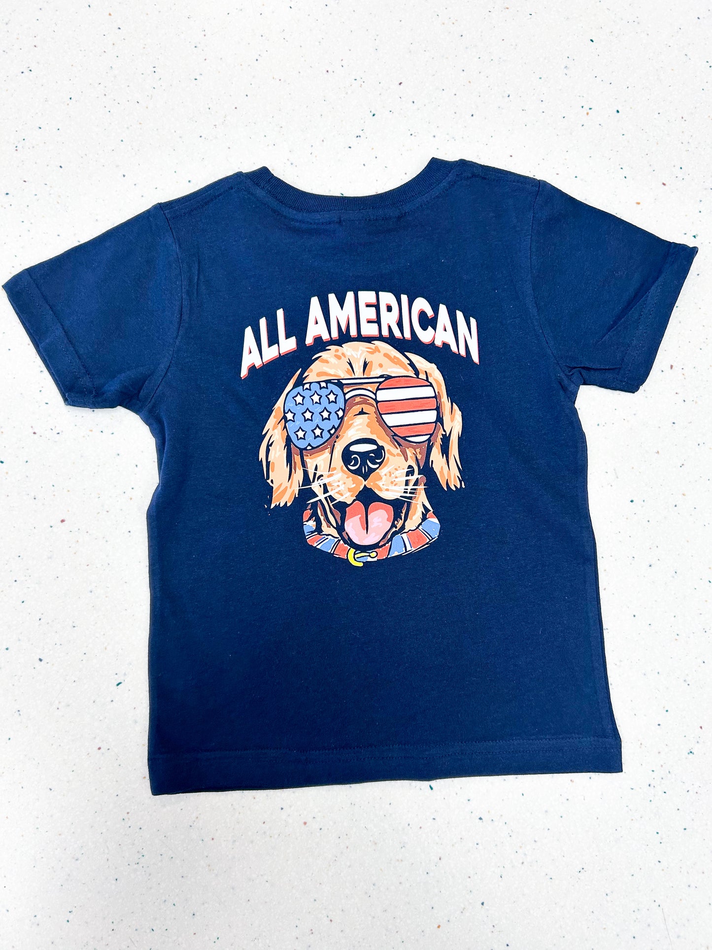 All American Pup Shirt - Doodlebug's Children's Boutique