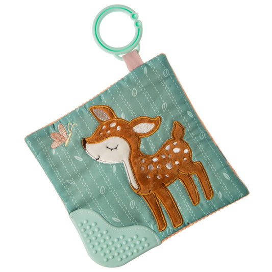 Amber Fawn Crinkle Teether  - Doodlebug's Children's Boutique