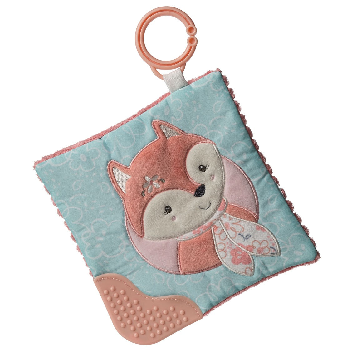 Sweet N Sassy Fox Crinkle Teether  - Doodlebug's Children's Boutique