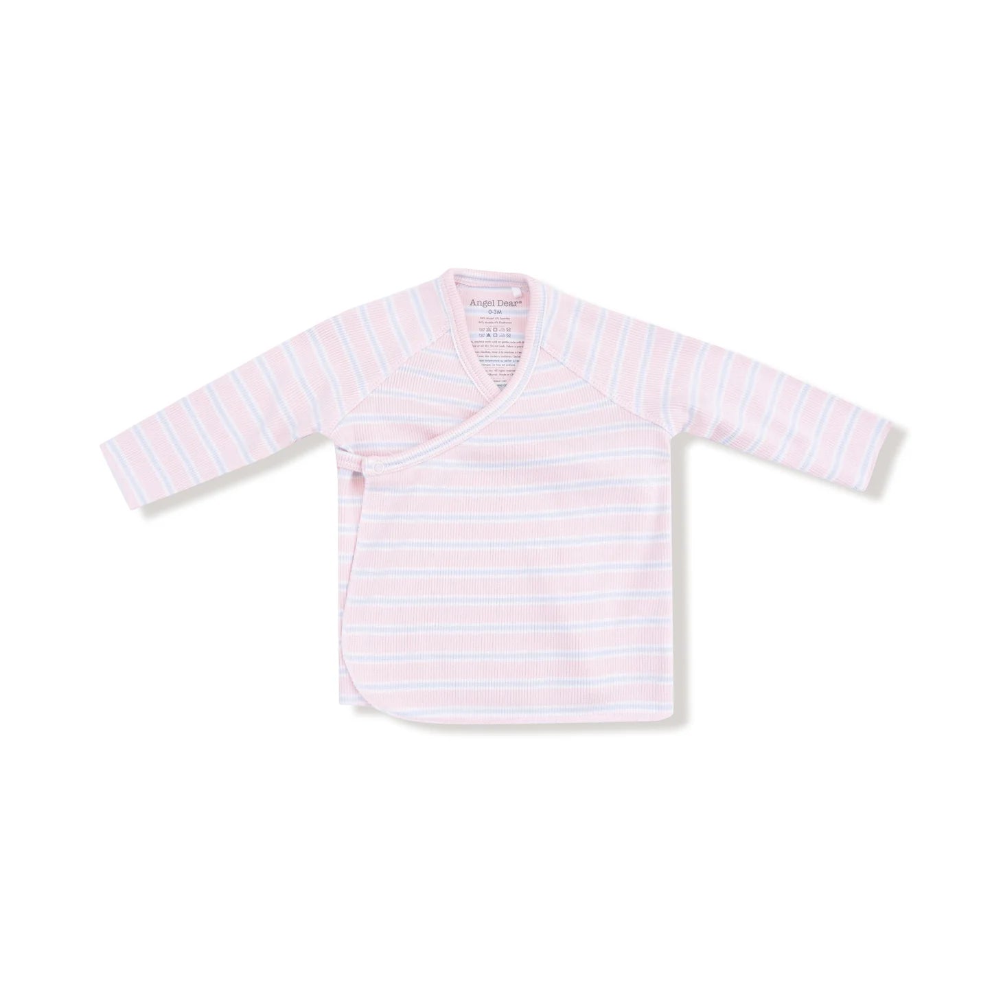 Pink Multi Stripe Kimono & Footed Pant Set - Doodlebug's Children's Boutique