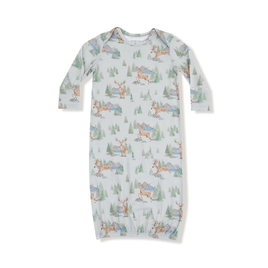 Buck Deer Lap Shoulder Gown - Doodlebug's Children's Boutique