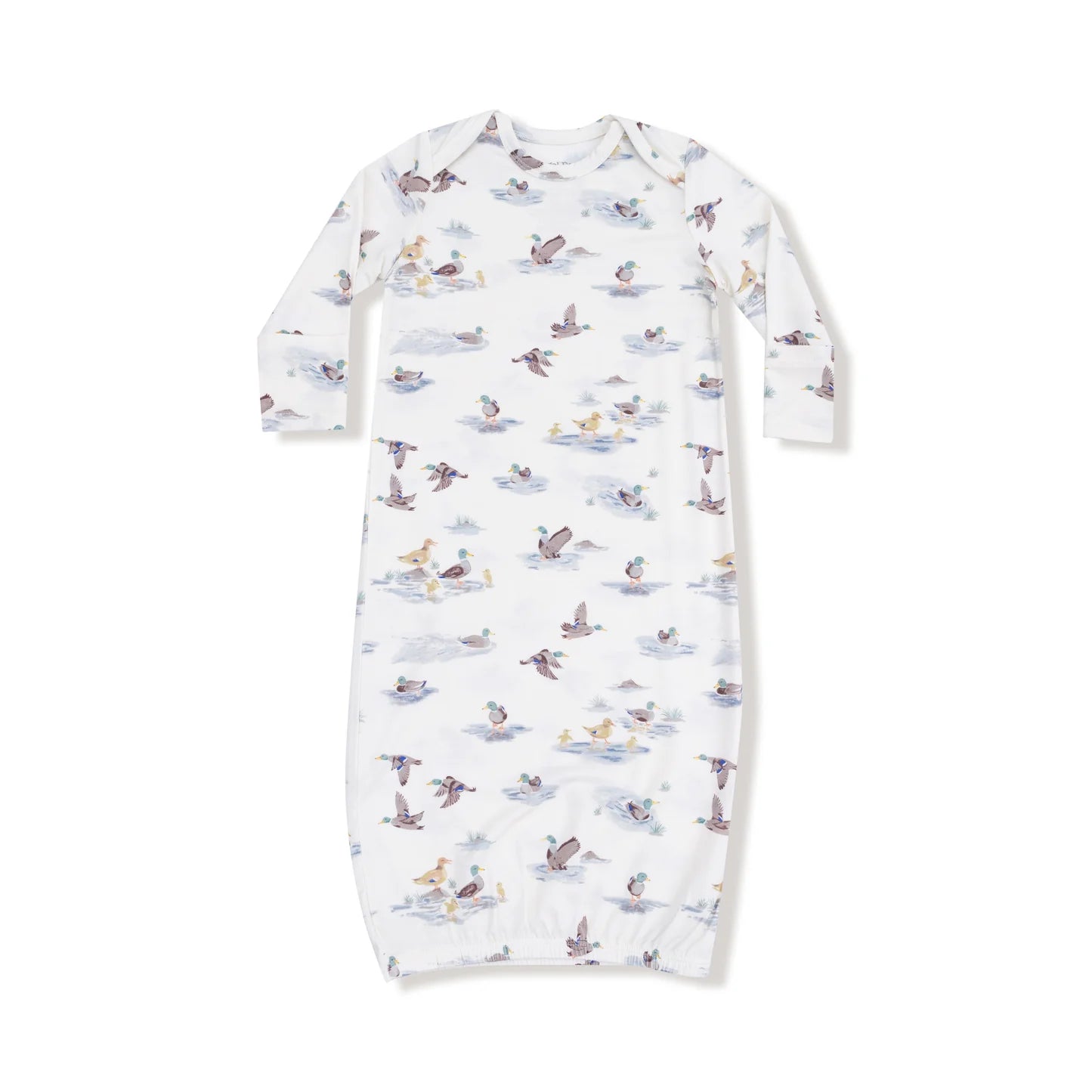 Migrating Mallards Lap Shoulder Gown - Doodlebug's Children's Boutique