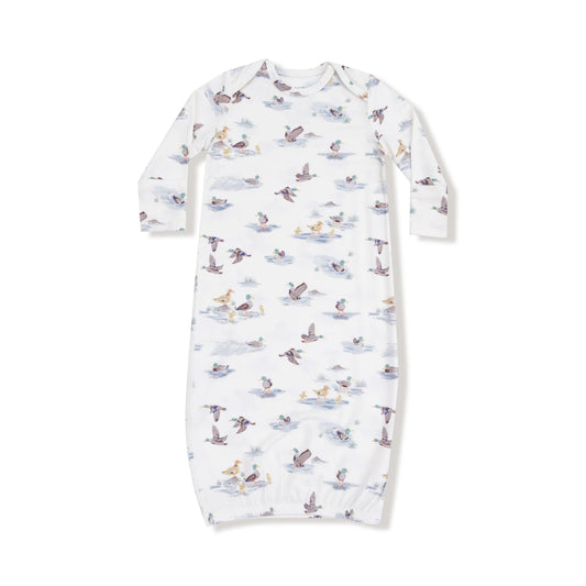 Migrating Mallards Lap Shoulder Gown - Doodlebug's Children's Boutique