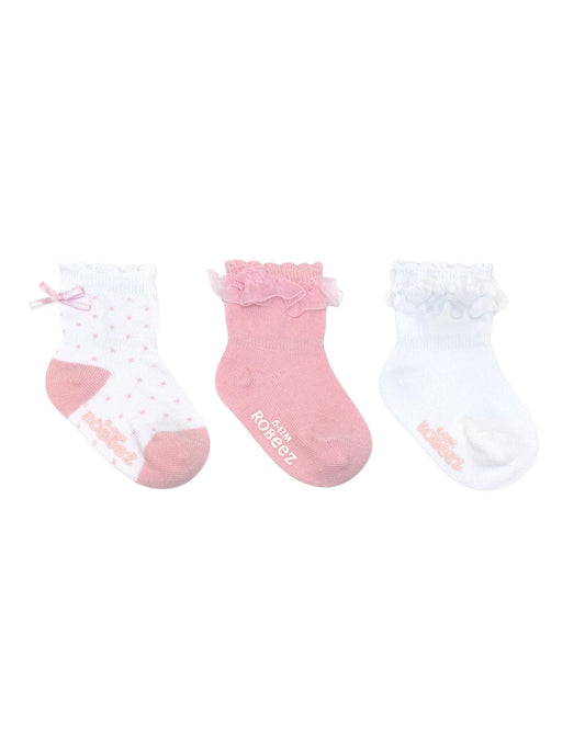 Baby Girl 3 Pack Socks