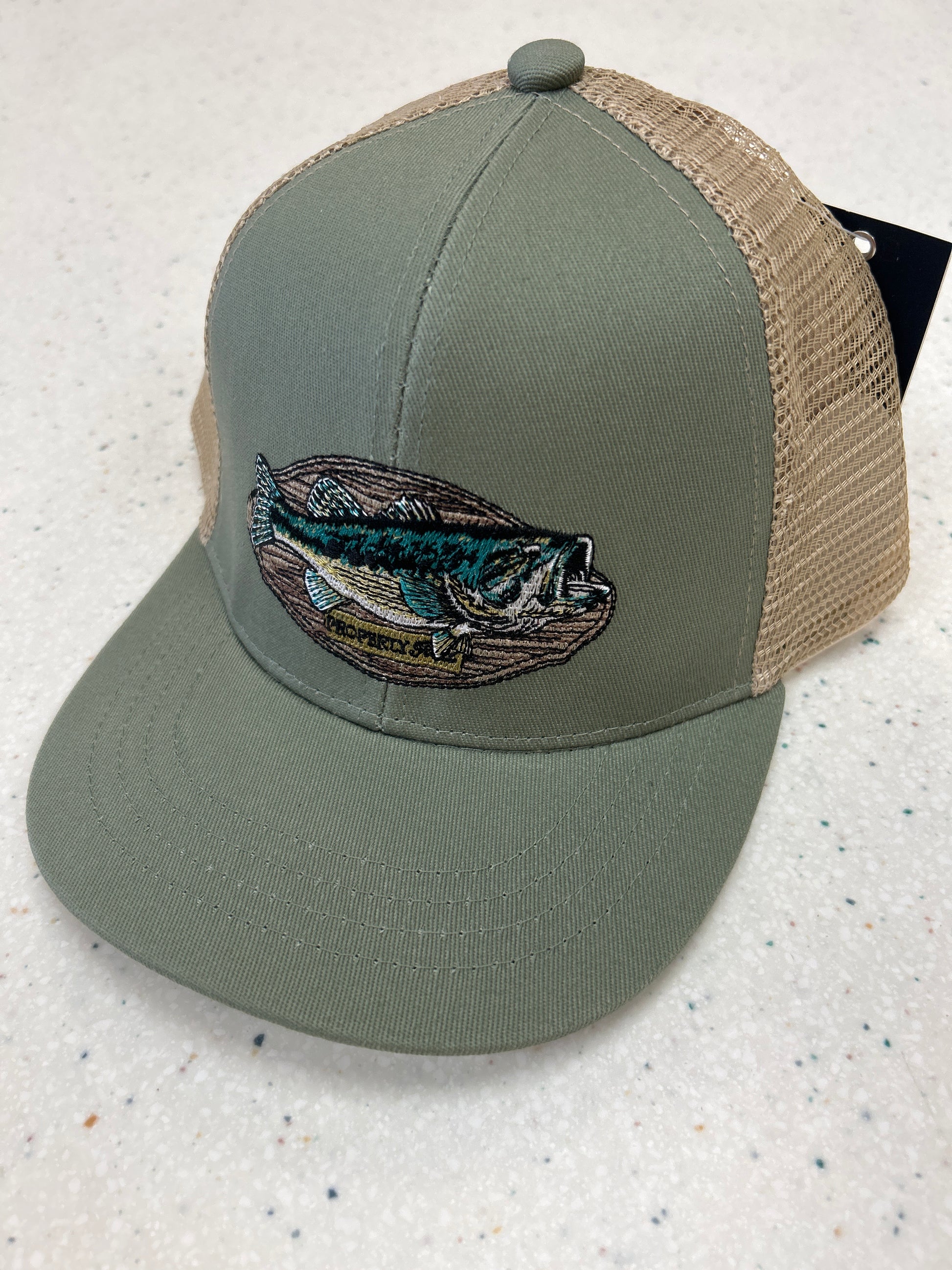 Youth Trucker Hat with Bass Mount  - Doodlebug's Children's Boutique