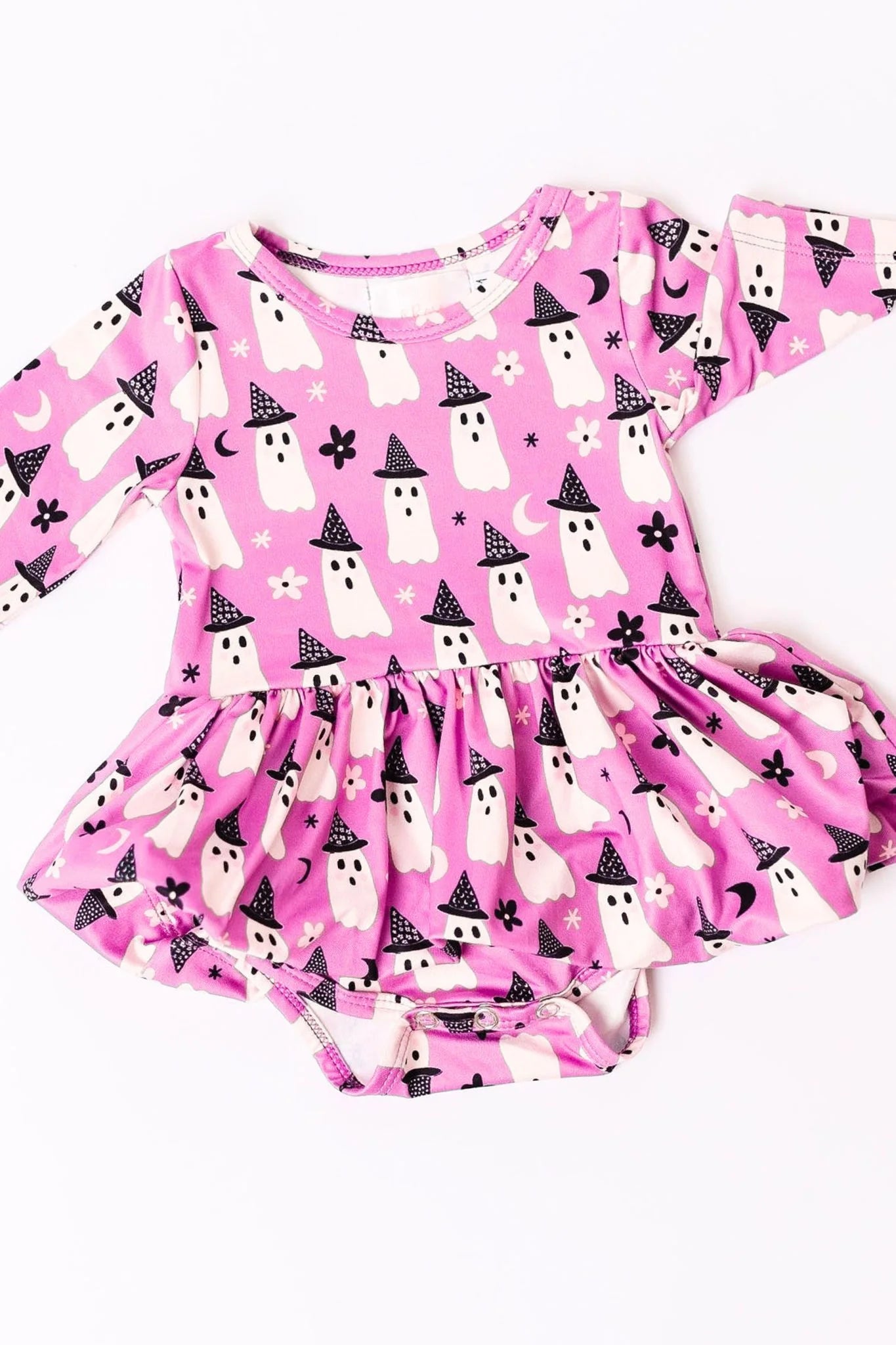 Witches Boo Twirl Bodysuit  - Doodlebug's Children's Boutique